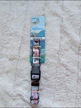 Disney Moana Light Blue Dog Collar, Small